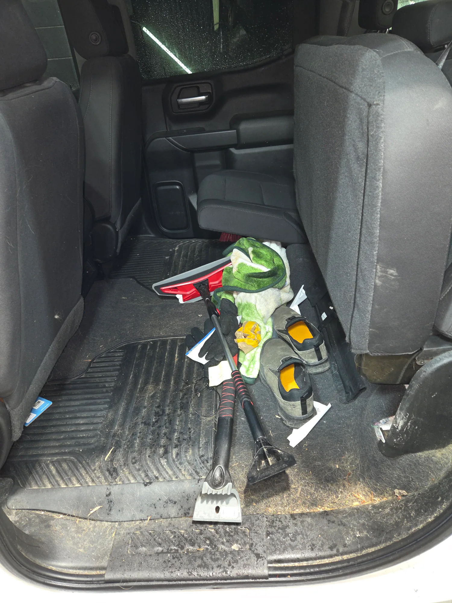 Silverado Backseat Before